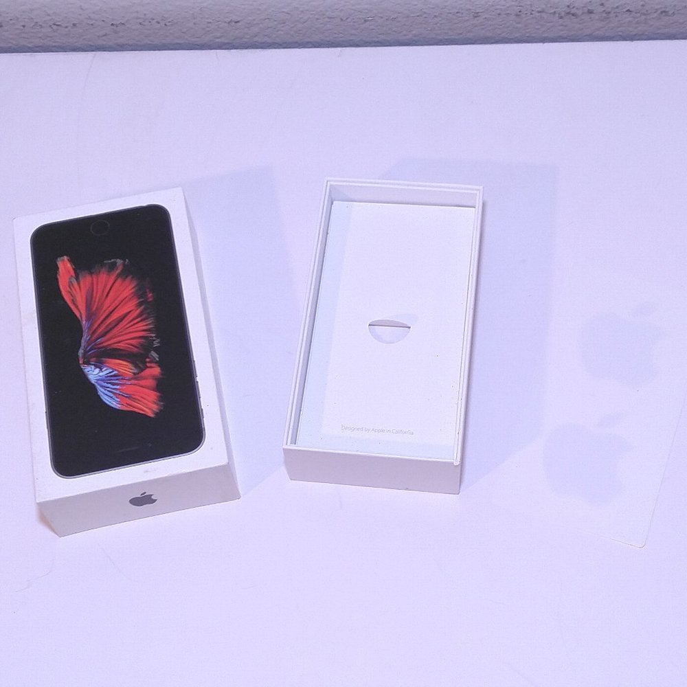 APPLE iPHONE 6s Plus BOX ONLY 32GB Original Packaging OEM Steve Jobs STICKERS